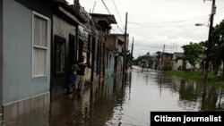 Inundaciones en Sagua La Grande. Mayo 4 de 2014. Fotos Didier Martínez.