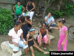 Así celebraron en un barrio de Guantánamo el Dia de la Infancia foto Abel López