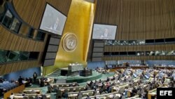 Asamblea General de la ONU, Nueva York.